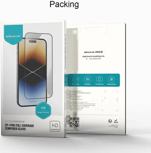 Nillkin Google Pixel 8a Screen Protector Anti-Explosie Tempered Glass afbeelding 21