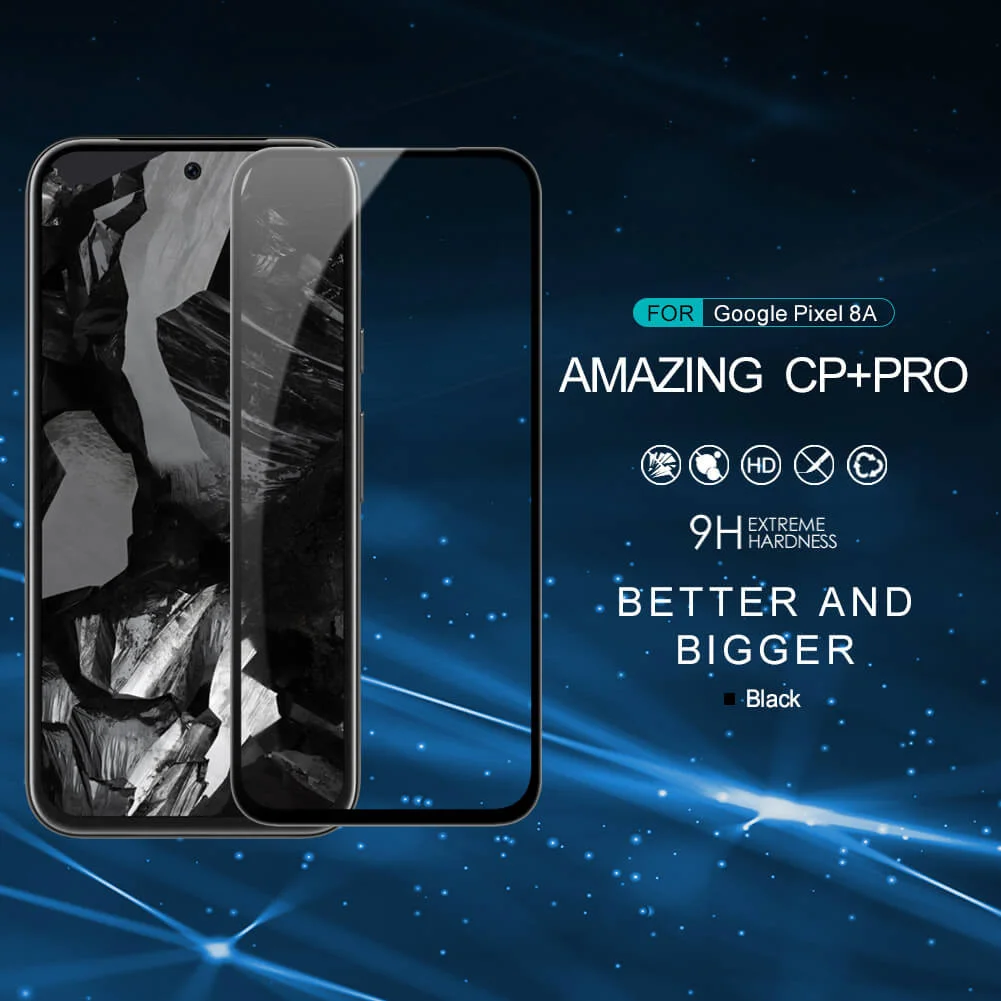 Nillkin Google Pixel 8a Screen Protector Anti-Explosie Tempered Glass afbeelding 4