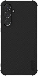 Nillkin Frosted Shield Samsung Galaxy A55 Hoesje MagSafe Zwart afbeelding