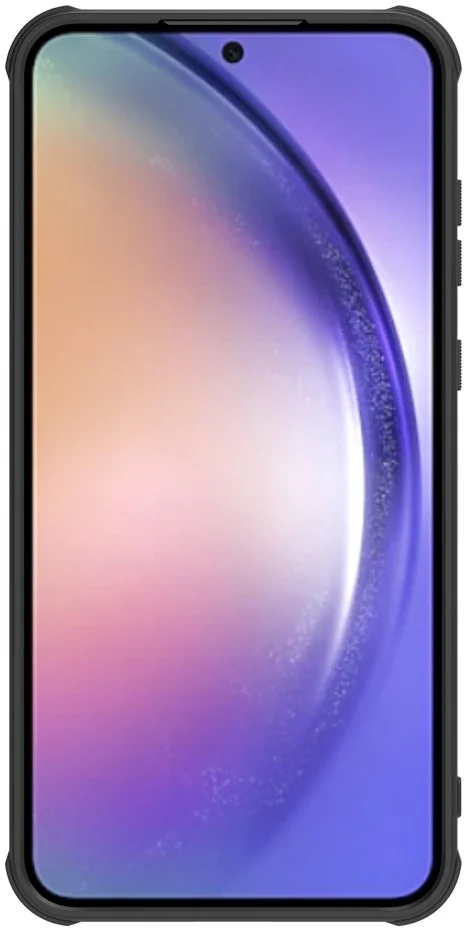 Nillkin Frosted Shield Samsung Galaxy A55 Hoesje MagSafe Zwart afbeelding 6