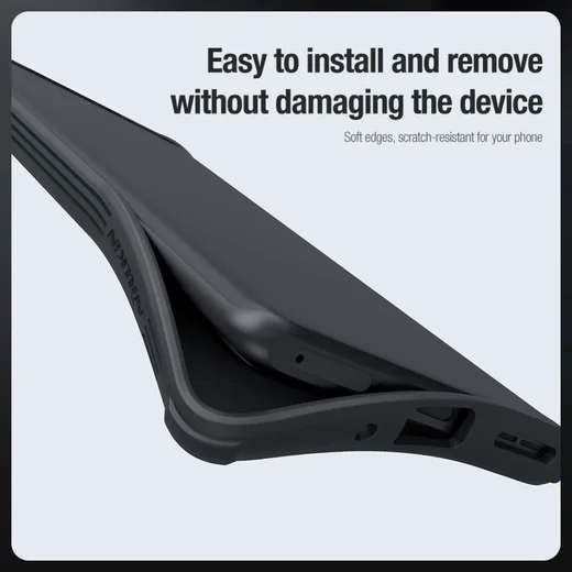 Nillkin CamShield MagSafe Samsung Galaxy A55 Hoesje Camera Slider Zwart afbeelding 8