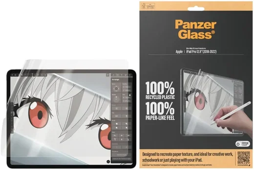 PanzerGlass GraphicPaper Ultra-Wide iPad Pro 12.9 (2018-2022) Screen Protector afbeelding 1