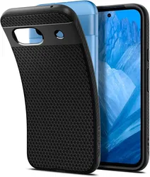 Spigen Liquid Air Google Pixel 8a Hoesje Back Cover Zwart afbeelding