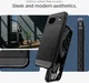 Spigen Rugged Armor Google Pixel 8a Hoesje Back Cover Zwart afbeelding 5