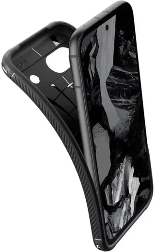 Spigen Rugged Armor Google Pixel 8a Hoesje Back Cover Zwart afbeelding 9