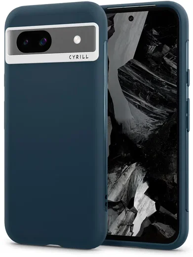 Spigen Cyrill Ultra Color Google Pixel 8a Hoesje Back Cover Blauw afbeelding 1