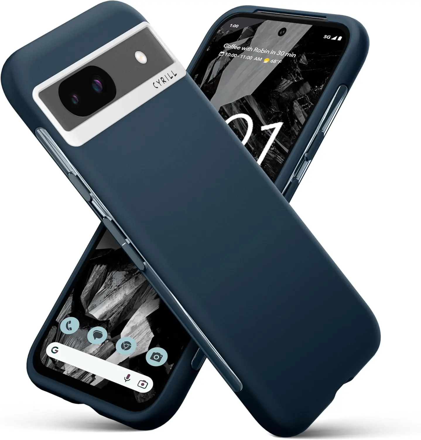 Spigen Cyrill Ultra Color Google Pixel 8a Hoesje Back Cover Blauw afbeelding 7