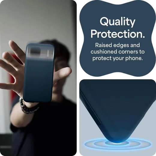 Spigen Cyrill Ultra Color Google Pixel 8a Hoesje Back Cover Blauw afbeelding 6