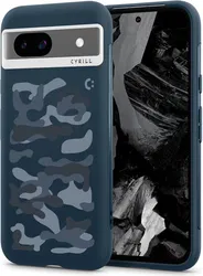 Spigen Cyrill Ultra Color Google Pixel 8a Hoesje Back Cover Camo Blauw afbeelding