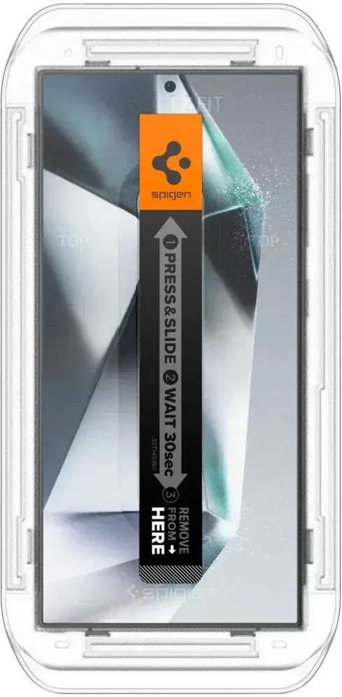 Spigen EZ Fit GLAS.tR Samsung Galaxy S24 Ultra Privacy Glass 2-Pack afbeelding 9