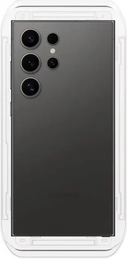 Spigen EZ Fit GLAS.tR Samsung Galaxy S24 Ultra Privacy Glass 2-Pack afbeelding 8
