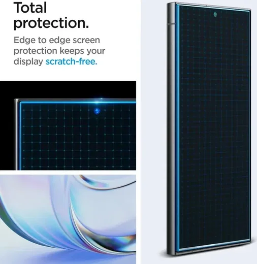 Spigen EZ Fit GLAS.tR Samsung Galaxy S24 Ultra Privacy Glass 2-Pack afbeelding 5
