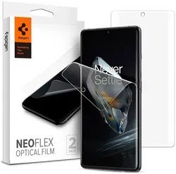 Spigen NeoFlex OnePlus 12 Screen Protector Folie (2-Pack) afbeelding