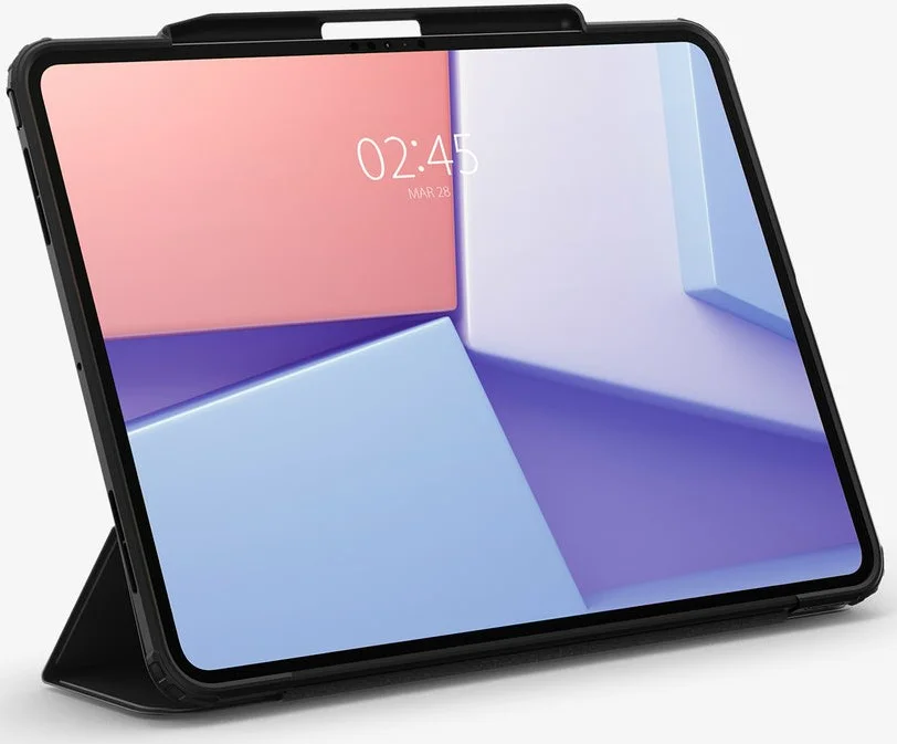 Spigen Ultra Hybrid Pro iPad Pro 13 (2024/2025) Hoes Book Case Zwart afbeelding 12