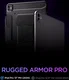 Spigen Rugged Armor Pro iPad Pro 13 (2024/2025) Hoes Book Case Zwart afbeelding 3