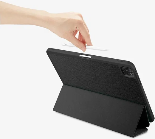 Spigen Urban Fit Apple iPad Pro 13 (2024) Hoes Book Case Zwart afbeelding 3