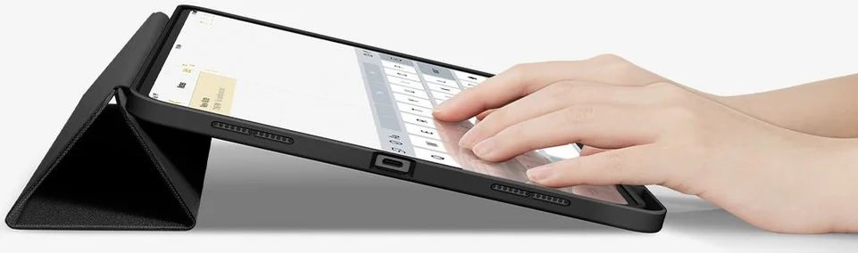 Spigen Urban Fit Apple iPad Pro 13 (2024) Hoes Book Case Zwart afbeelding 4