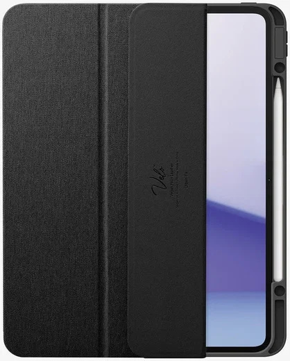 Spigen Urban Fit Apple iPad Pro 13 (2024) Hoes Book Case Zwart afbeelding 8