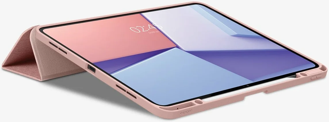 Spigen Urban Fit iPad Pro 13 (2024/2025) Hoes Book Case Roze afbeelding 5