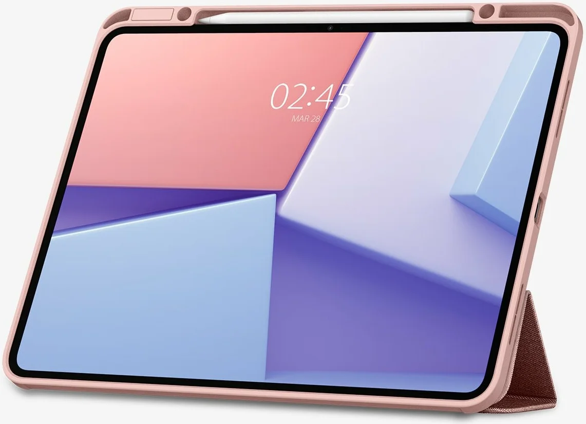Spigen Urban Fit iPad Pro 13 (2024/2025) Hoes Book Case Roze afbeelding 6