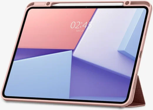 Spigen Urban Fit iPad Pro 13 (2024/2025) Hoes Book Case Roze afbeelding 6