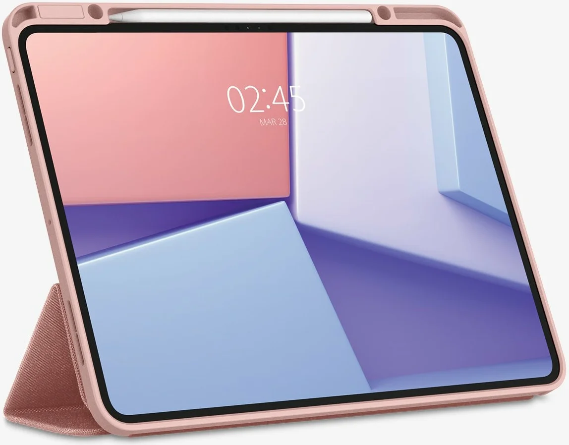 Spigen Urban Fit iPad Pro 13 (2024/2025) Hoes Book Case Roze afbeelding 7