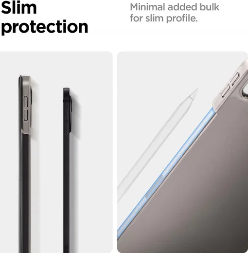 Spigen Smart Fold iPad Pro 11 (2024/2025) Hoes Book Case Tri-Fold Zwart afbeelding 7