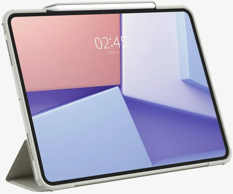 Spigen Air Skin Pro iPad Pro 13 (2024/2025) Hoes Book Case Grijs afbeelding 6
