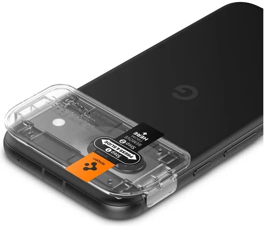 Spigen EZ Fit Optik Pro Google Pixel 8a Camera Lens Protector Zwart (2-Pack) afbeelding 12