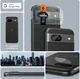 Spigen EZ Fit Optik Pro Google Pixel 8a Camera Lens Protector Zwart (2-Pack) afbeelding 3