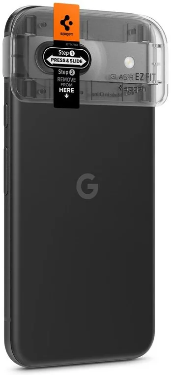 Spigen EZ Fit Optik Pro Google Pixel 8a Camera Lens Protector Zwart (2-Pack) afbeelding 9