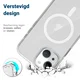 Samsung Galaxy A35 Hoesje met MagSafe Dun TPU Back Cover Transparant afbeelding 2
