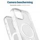 Samsung Galaxy A35 Hoesje met MagSafe Dun TPU Back Cover Transparant afbeelding 3