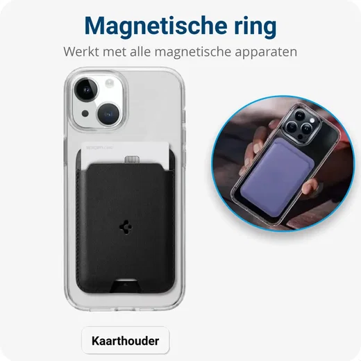 Samsung Galaxy A35 Hoesje met MagSafe Dun TPU Back Cover Transparant afbeelding 6