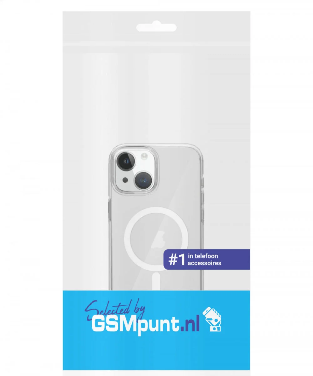 Samsung Galaxy A35 Hoesje met MagSafe Dun TPU Back Cover Transparant afbeelding 9