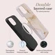 MIO MagSafe Apple iPhone 12 / 12 Pro Hoesje Back Cover Gold Marble afbeelding 4