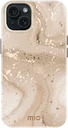 MIO MagSafe Apple iPhone 15 / 14 / 13 Hoesje Back Cover Gold Marble
