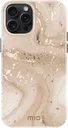 MIO MagSafe Apple iPhone 15 Pro Max Hoesje Hard Shell Gold Marble