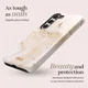 MIO MagSafe Samsung Galaxy S23 Hoesje Hard Shell Cover Gold Marble afbeelding 3