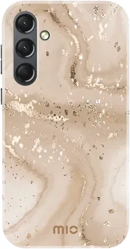 MIO MagSafe Samsung Galaxy S24 Plus Hoesje Hard Shell Gold Marble