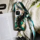MIO MagSafe Apple iPhone 15 / 14 / 13 Hoesje Back Cover Green Marble afbeelding 9