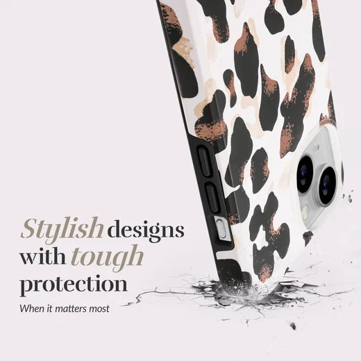 MIO MagSafe Apple iPhone 15 / 14 / 13 Hoesje Back Cover Leopard afbeelding 7