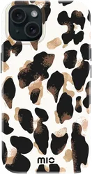 MIO MagSafe Apple iPhone 15 / 14 / 13 Hoesje Back Cover Leopard afbeelding