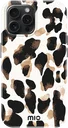 MIO MagSafe Apple iPhone 15 Pro Hoesje Hard Shell Back Cover Leopard