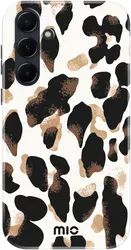 MIO MagSafe Samsung Galaxy A55 Hoesje Hard Shell Cover Leopard afbeelding