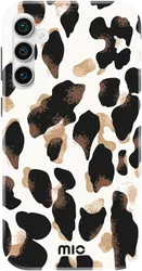 MIO MagSafe Samsung Galaxy S23 FE Hoesje Hard Shell Cover Leopard afbeelding