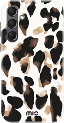 MIO MagSafe Samsung Galaxy S24 Hoesje Hard Shell Cover Leopard afbeelding