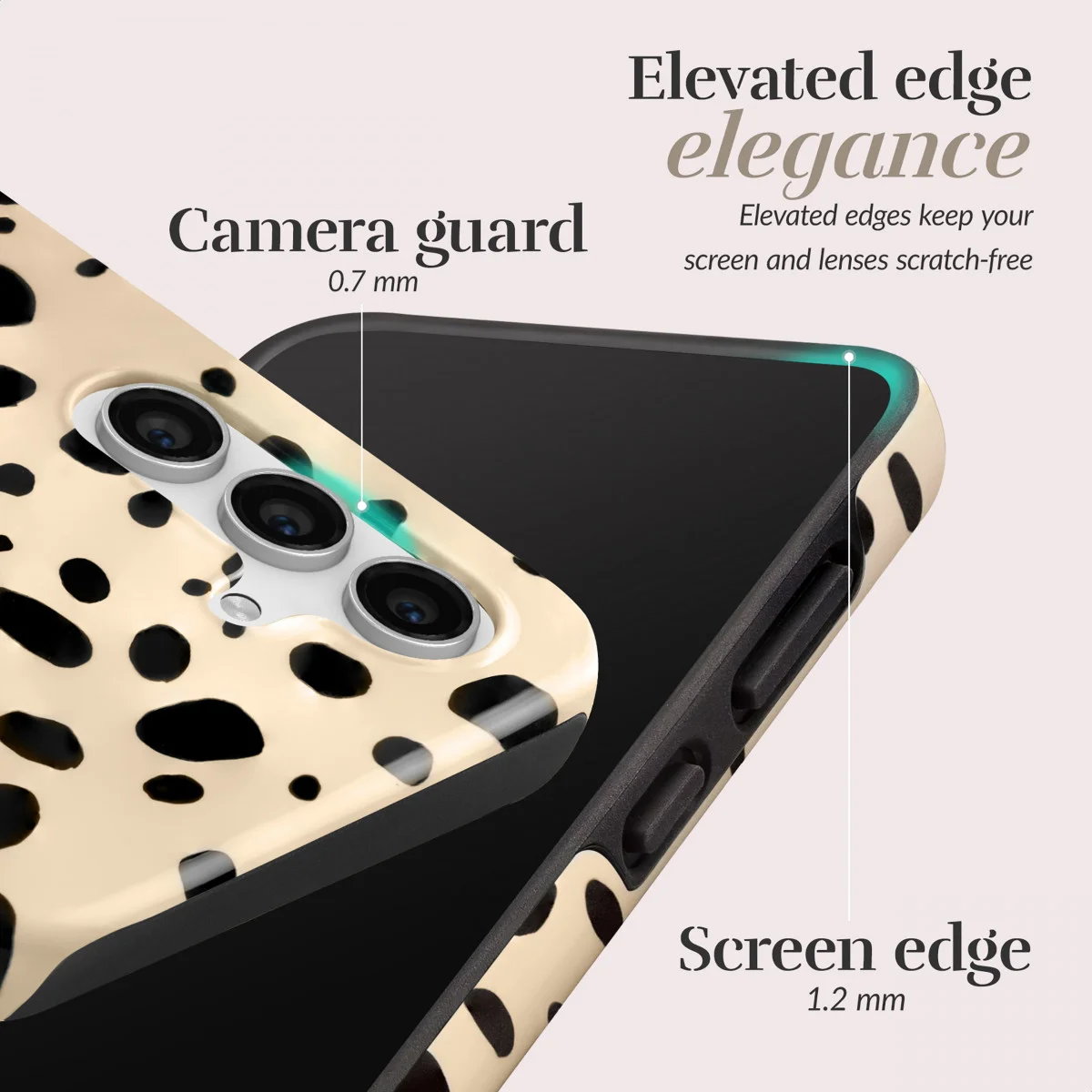 MIO MagSafe Samsung Galaxy S23 FE Hoesje Hard Shell Cover Spots afbeelding 5