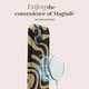 MIO MagSafe Apple iPhone 15 / 14 / 13 Hoesje Back Cover Swirl afbeelding 5
