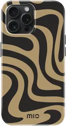 MIO MagSafe Apple iPhone 15 Pro Hoesje Hard Shell Back Cover Swirl afbeelding
